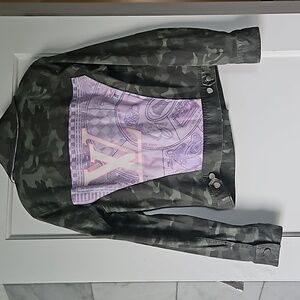Small Revivify Camo Jacket with LV‎ Scarf